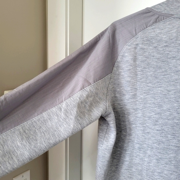 Guess Droy Scuba Bomber Two Toned Grey Jacket NWT - Picture 9 of 13